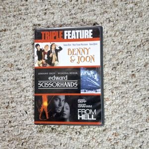 3 by Johnny Depp on DVD.
